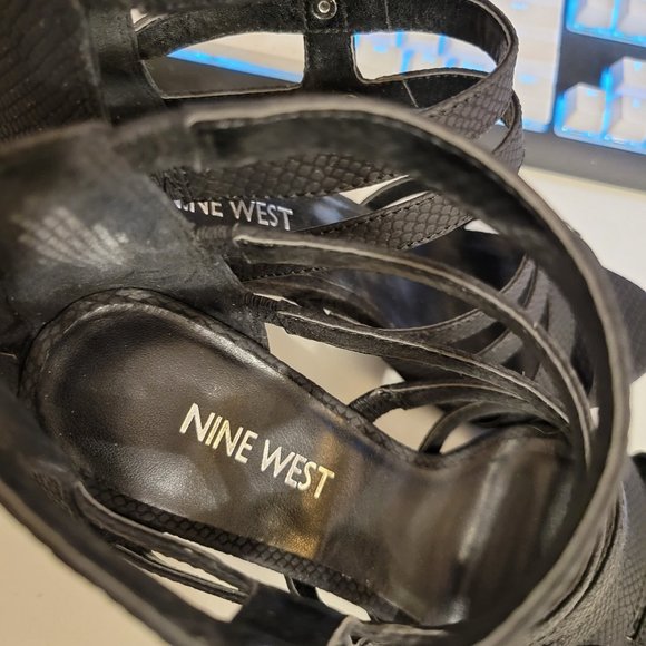 NINE WEST // Strappy Heels - Picture 6 of 6